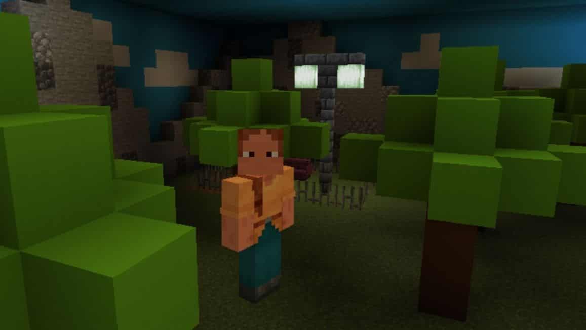 Скачать Карту Подсобные Помещения для Minecraft PE