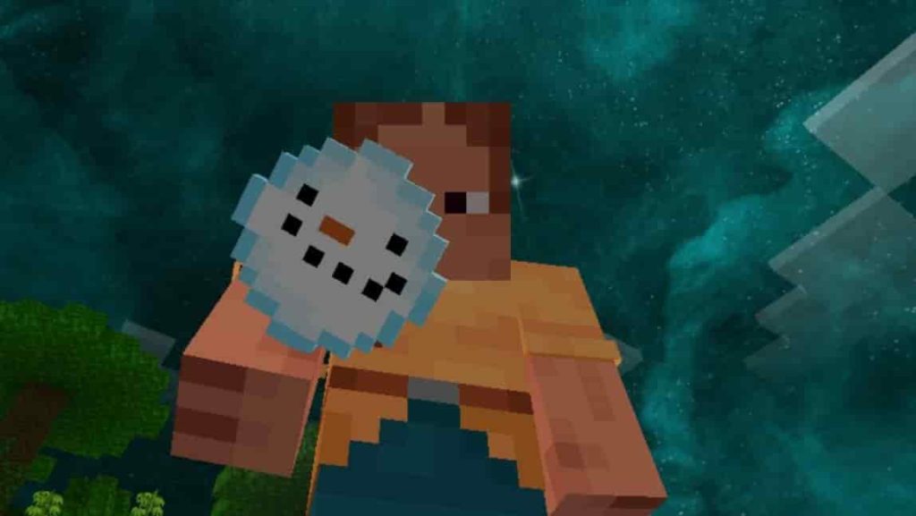 Скачать Текстуры Снеговика для Minecraft PE