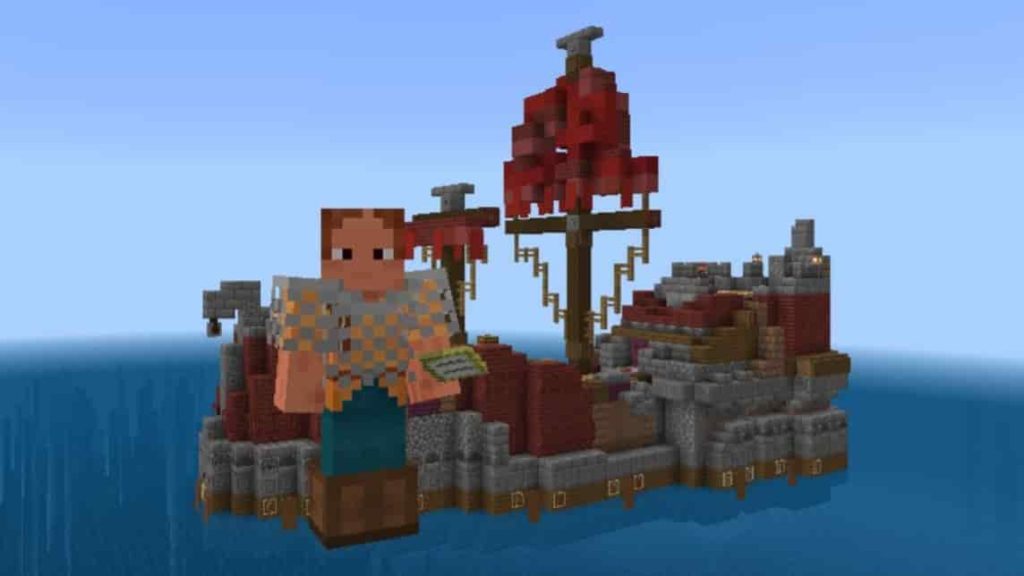 Скачать Карту Корабль Викингов для Minecraft PE