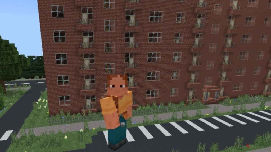 Скачать Карту Поселок Мелехова для Minecraft PE