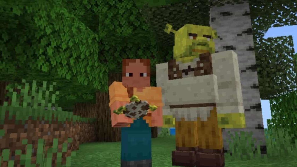 Скачать Мод Шрек для Minecraft PE
