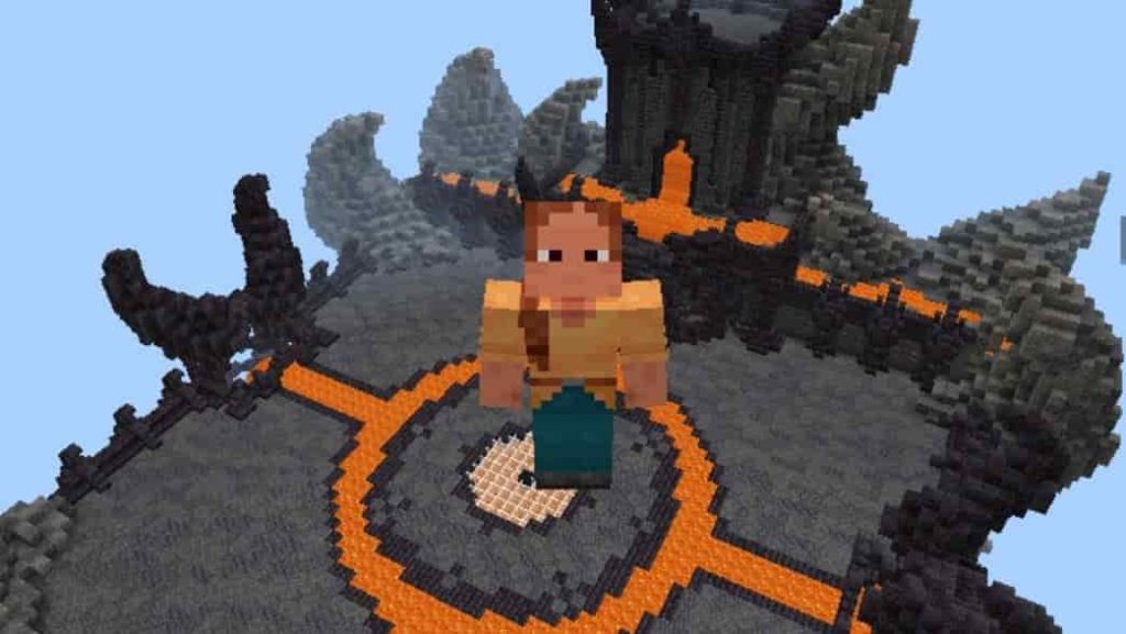 Скачать Карту Адская ПвП Арена для Minecraft PE