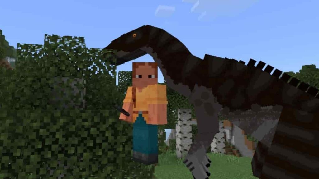 Скачать Мод на Динозавров для Minecraft PE