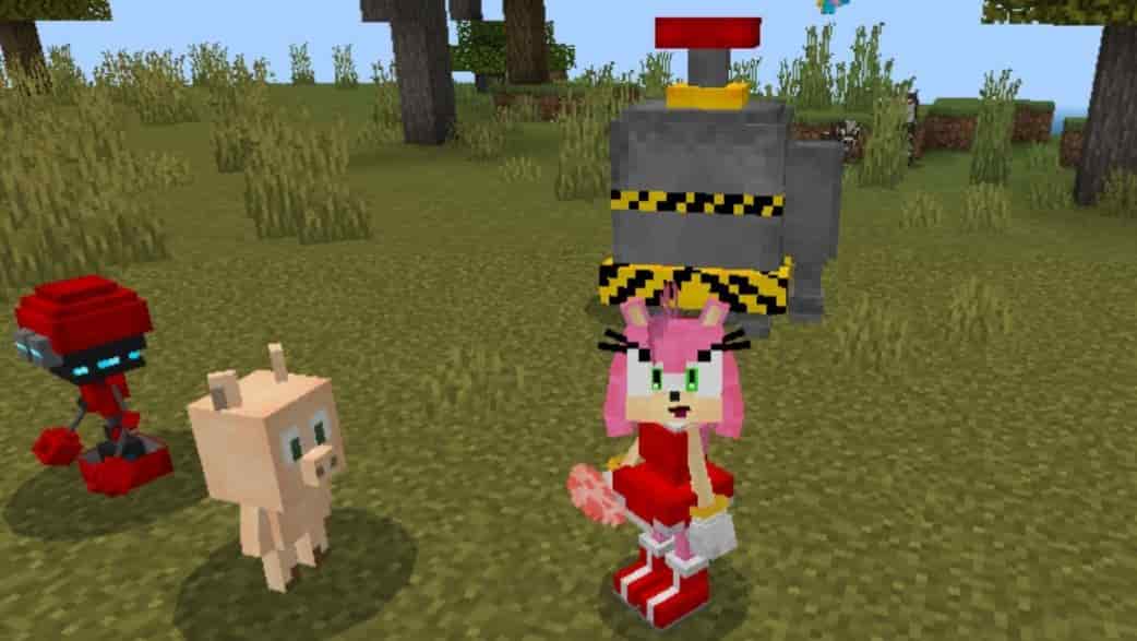 Скачать Мод Соник для Minecraft PE