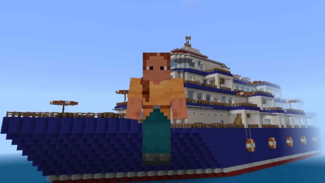 Скачать Карту Круизный Корабль для Minecraft PE