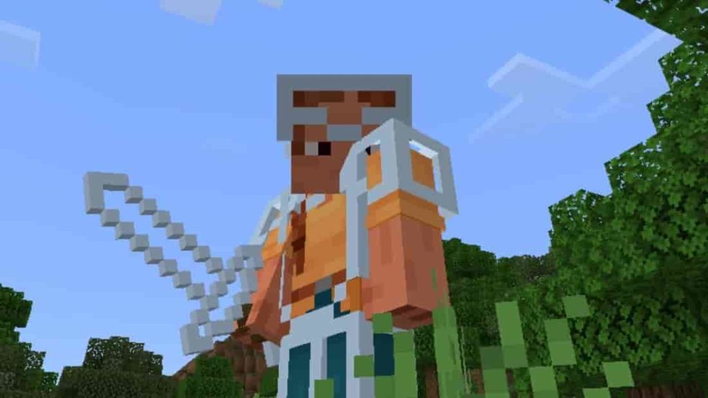 Мод на Стеклянную Броню и Орудие для Minecraft PE