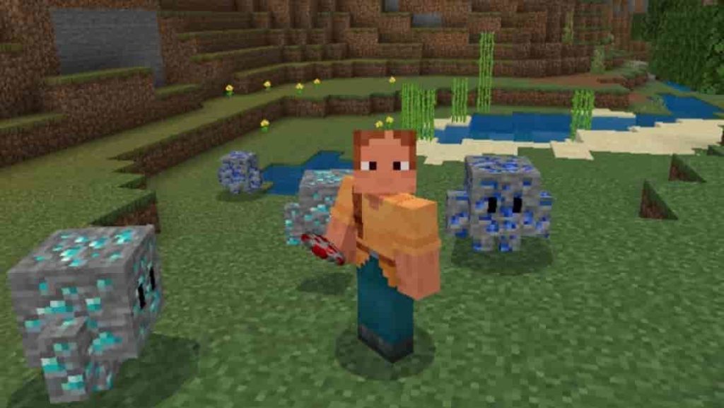 Скачать Мод Блоклинги: Живые Минералы для Minecraft PE