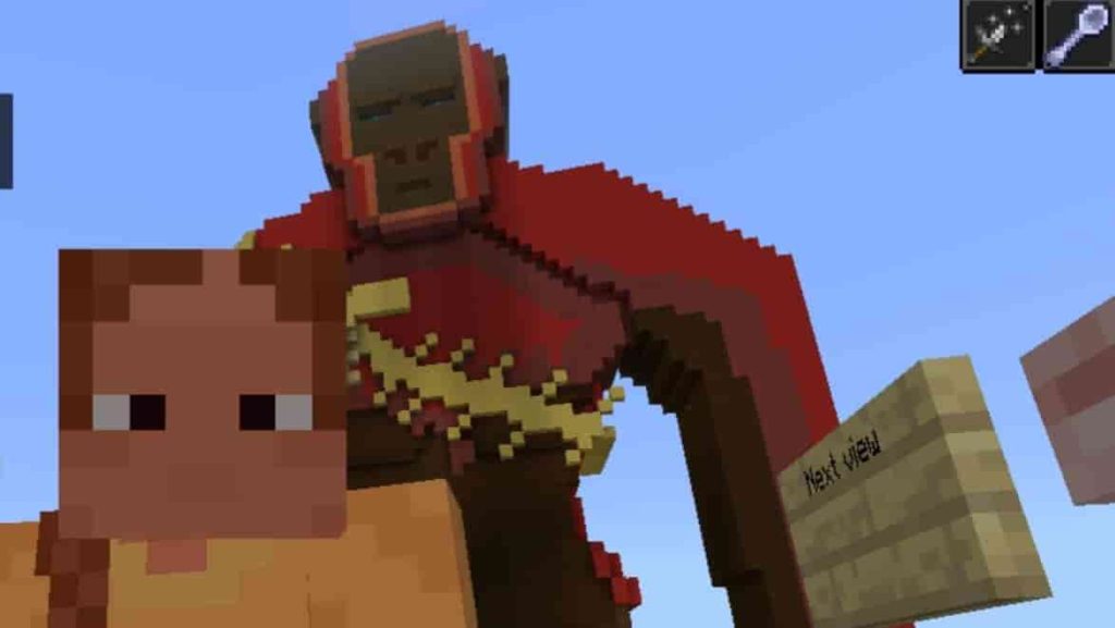 Карта Годзила и Кинг Конг для Minecraft PE