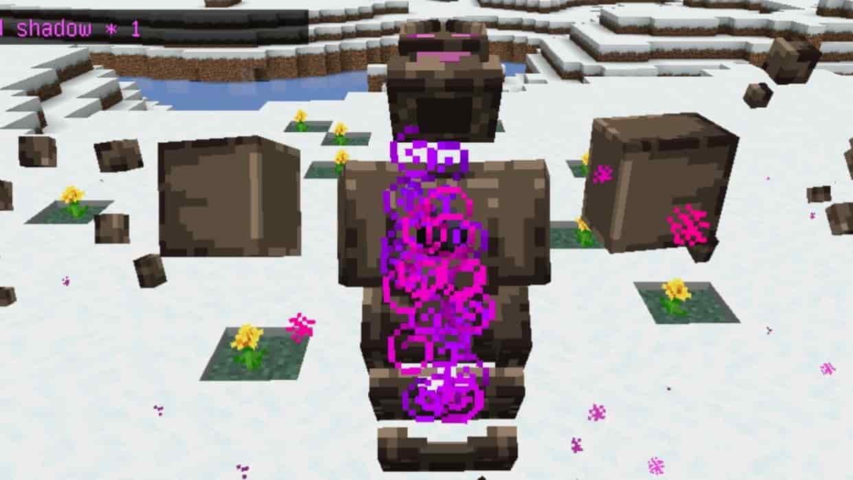 Скачать Мод Теневой Босс Голем для Minecraft PE