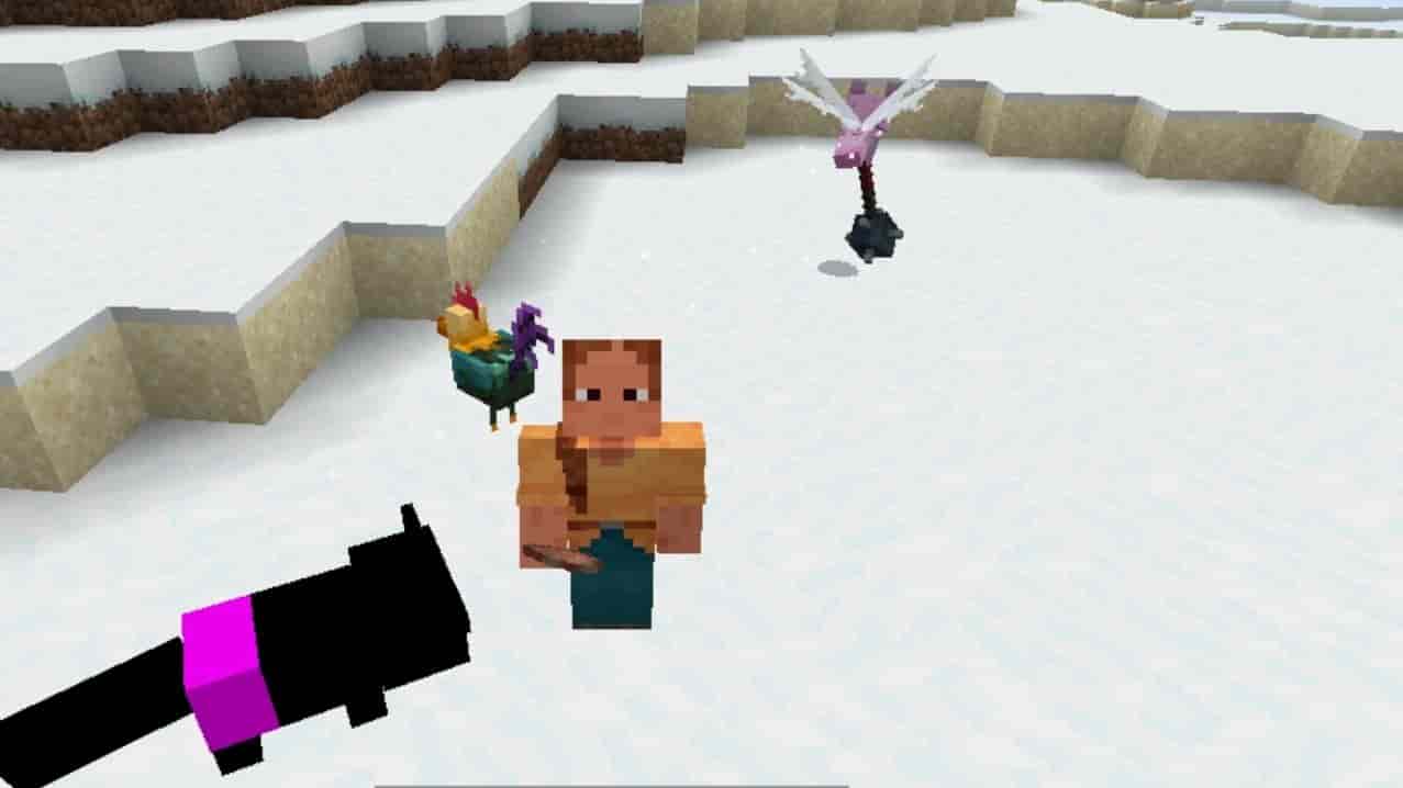 Скачать Мод Подземельные Друзья Мобы для Minecraft PE