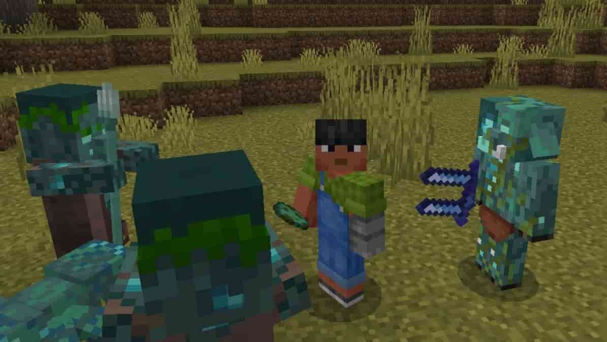 Скачать Мод Больше Утопленников для Minecraft PE