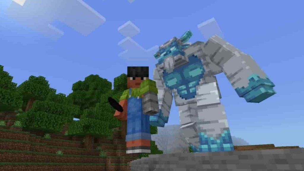 Скачать Мод Большой Босс Йети для Minecraft PE